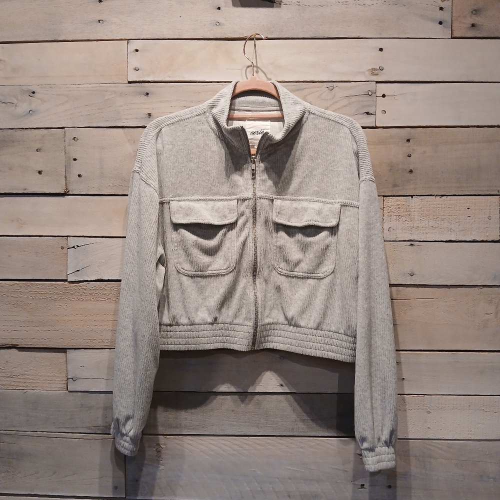 Aerie Corduroy Crop Jacket